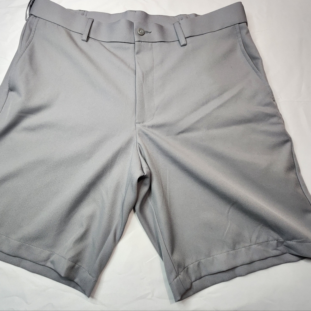 Grand Slam Heather Gray Athletic Golf Shorts